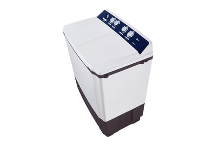 ال جي - غسالة حوضين, 10.5 كيلو