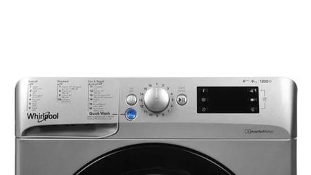 ويرلبول - غسالة أمامية،  انفيرتر, 9 كجم