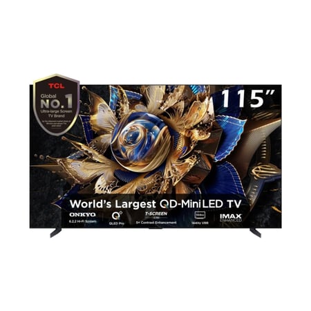 تي سي ال - تلفزيون، 115 بوصة، ميني ليد 4 كيه، 120 هرتز