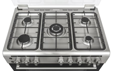 فيستل - فرن غاز 60x90, شبك خفيف