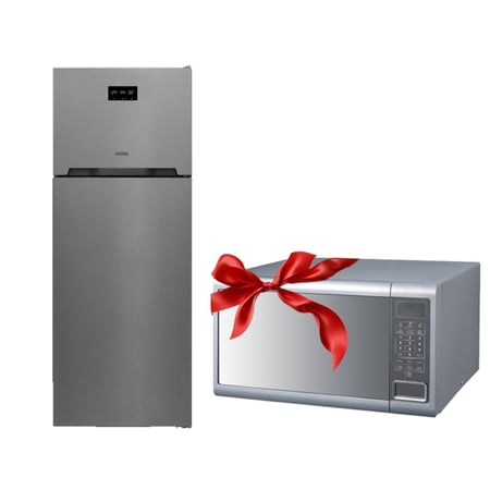 مجموعة التوفير ( فيستل - ثلاجة, 15.9 قدم + جالنز - مايكرويف, 30 لتر, 900 واط, شوي )