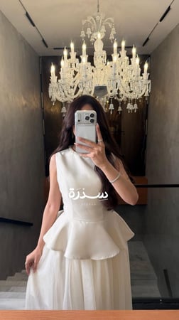فستان ناعم للعيد