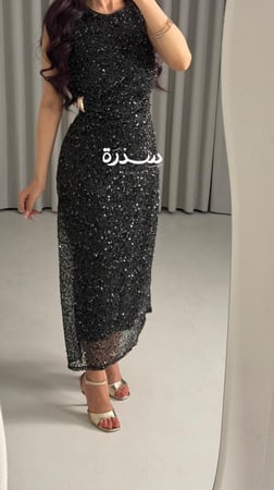 فستان ناعم دانتيل