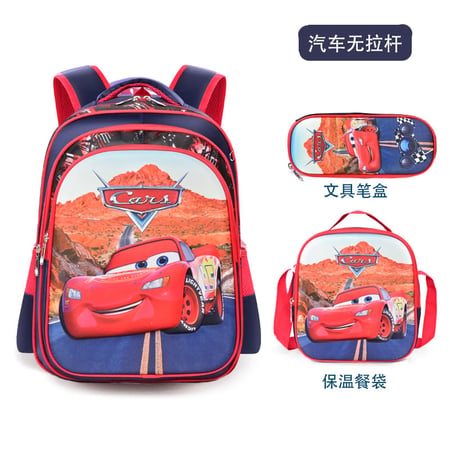 Boys school bag set with 3D cartoon images