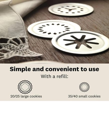 مكبس بيسكويت ميركاتو صناعه ايطالي