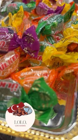 أولكر حلاوة جلي بنكهه اليوسفي -التفاح -التوت -الليمون  500 جرام