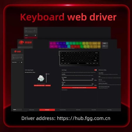 كيبورد MAD 60 HE Black