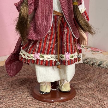 عروسة سيراميك |Ceramic Doll Size:-30 cm
