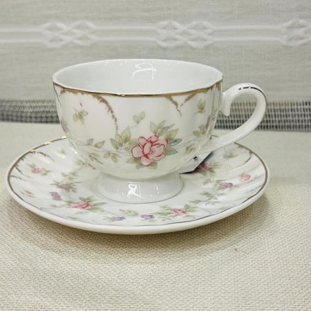 كوب شاي وصحن 220 مل |Tea Cup & Saucer 220 ml