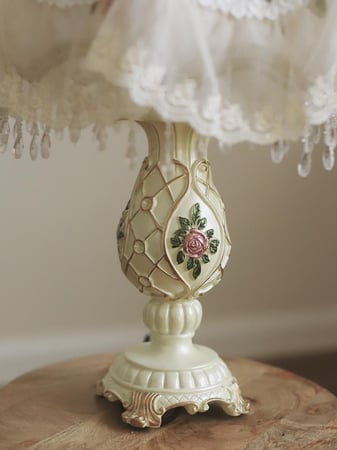 اباجوره حجم وسط مقاس 60 سم | Resin Table Lamp Size 60 cm