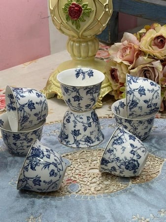 طقم 12 فنجال قهوة عربية | Arabic Coffee Cup Set