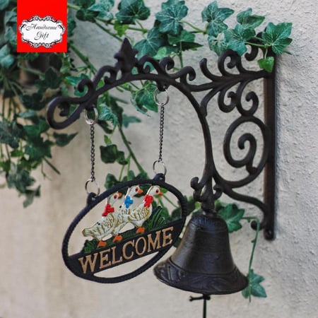 جرس زاوية معدنية  | Iron Decoration Bell