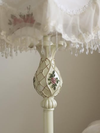 اباجوره ارضيه :- 160 سم | Floor Lamp Size:- 160 cm