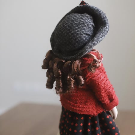 عروسة سيراميك فيكتورية مقاس 40 سم | Ceramic Doll
