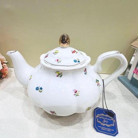 Ceramic Tea Pot 1200 ml | ابريق شاي سيراميك 1200 مل