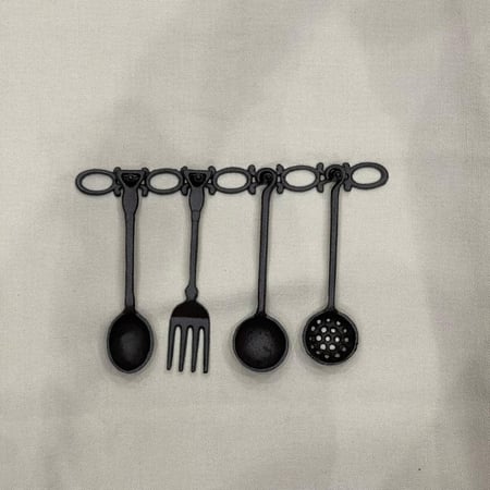 علاق جداري معدني ديكور للمطبخ | Metal wall hanger kitchen decor