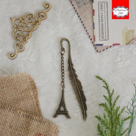 فاصلة كتاب | Metal bookmark