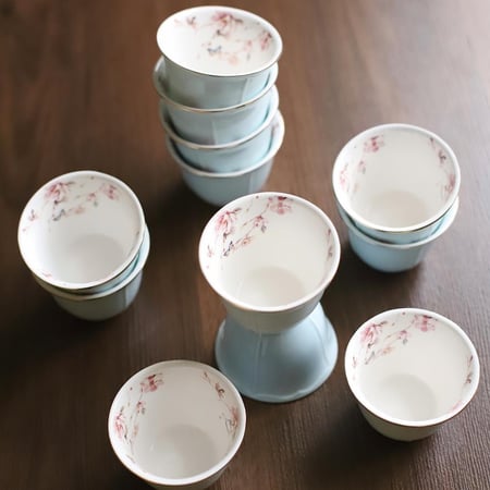 طقم 12 فنجال قهوة عربية | Arabic Coffee Cup Set