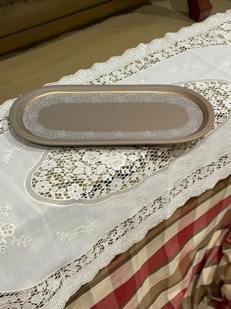 صينية تقديم مستطيلة | Rectangular serving tray