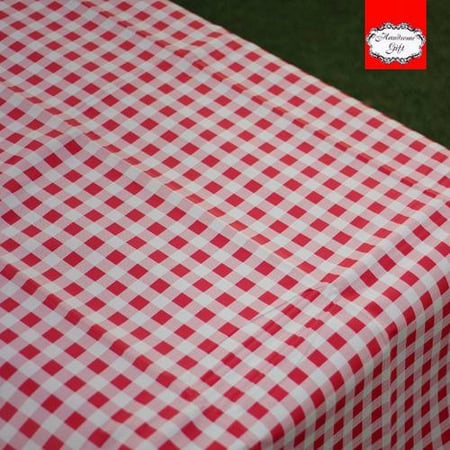 مفرش طاولة بلاستيك  مقاس 137*137 سم | PVC tablecloth