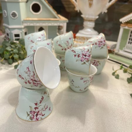 طقم 12 فنجال قهوة عربية | Arabic Coffee Cup Set