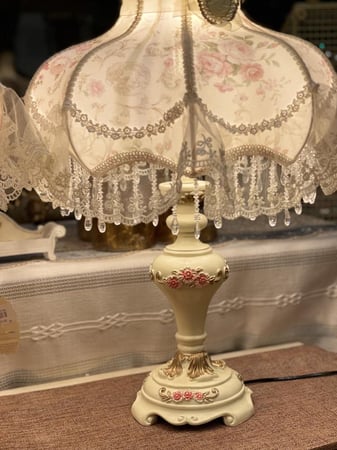 عرض أباجورة مكون من قطعتين | Two pieces Table Lamp set