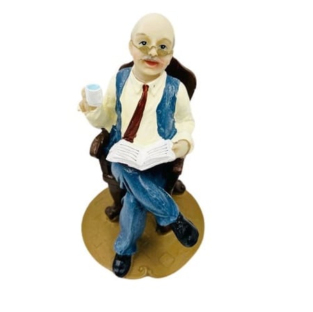 ديكو الرجل العجوز مصنوعه من مادة الريزن |Old Man Deco