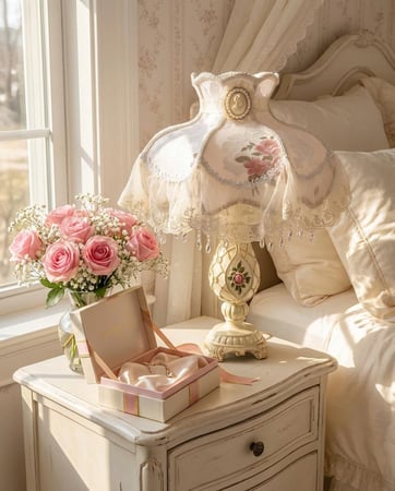 اباجوره حجم وسط مقاس 60 سم | Resin Table Lamp Size 60 cm