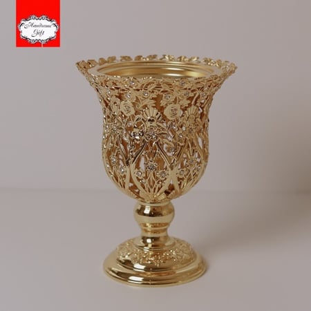 مبخرة ذهبية ملكية | Royal Golden Incense Burner Hand