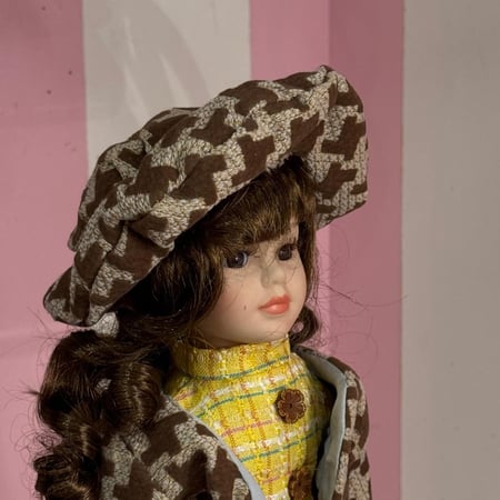عروسة سيراميك |Ceramic Doll Size:-30 cm