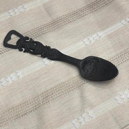 مفك قارورة ملعقة معدنية | Iron Spoon Bottle Opener