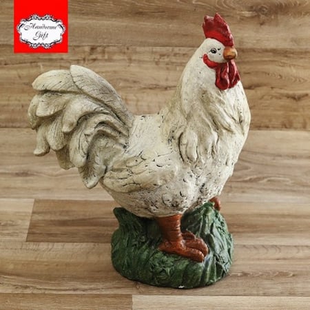 ديك ريفي كبير مقاس 40*26*53 سم | Large rustic rooster 40*26*53cm