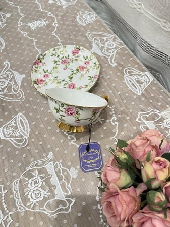 كوب شاي وصحن 220 مل |Tea Cup & Saucer 220 ml