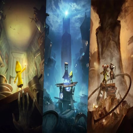 غلاف سلسلة Little Nightmares كامل  ليتل نايتمايرز