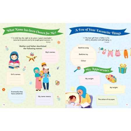 muslim baby book