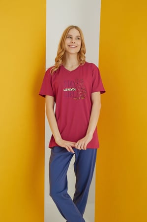 بجامه بناتي صيفي 13-18 سنة