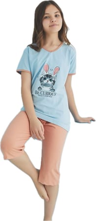 بجامة برمودا  بناتي 5-12 سنة