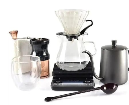 شنطة ادوات قهوة مقطرة