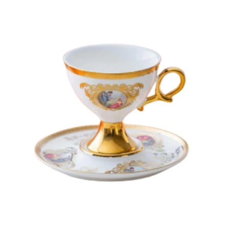 طقم فناجين قهوة تركية فنتج ٦ اكواب