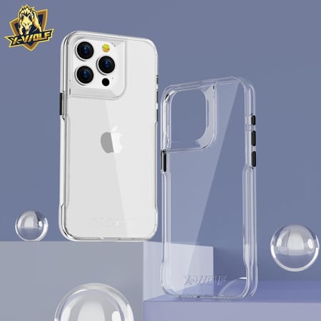 كفر حمايه مقاوم للصدمات رقيق جدا للايفون 15 بروماكس