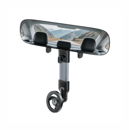 يوفو حامل جوال ماج سيف يركب علي مرآة السياره - 4915