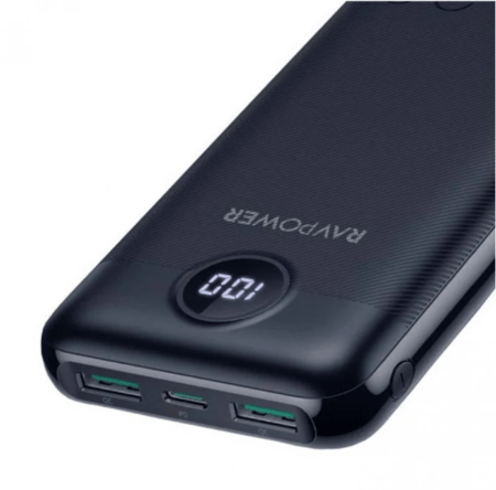 بطاريه راف باور 20000 ملي امبير بشاشه ضؤيه