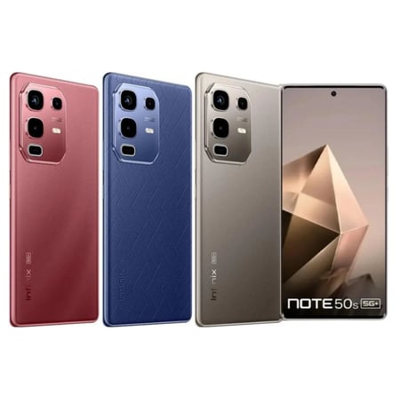 انفنكس نوت 50 اس ذاكرة 256/16GB (رام موسعة 8+8)