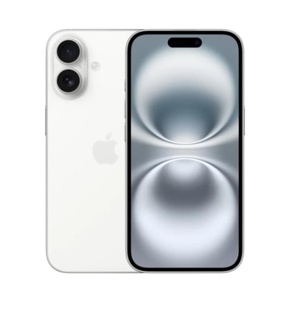 جوال ايفون 16 بلس - الجيل الخامس ابيض