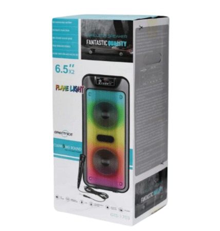 مكبر الصوت KTS-1745 اللاسلكي مقاس 8