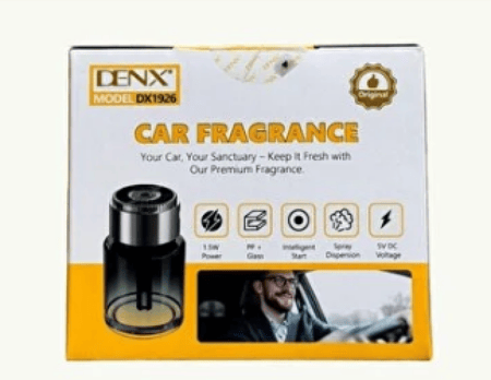 فواحة سيارة DENX DX1926 بعطور فاخرة، تشغيل ذكي، شحن USB-C سريع