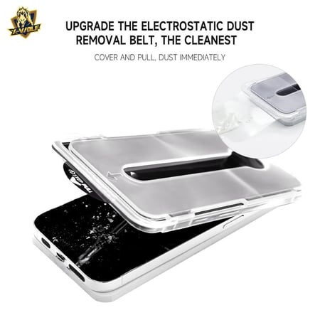 اكس وولف حماية شاشه زجاج-10X- ملاقيف - سهلة التركيب