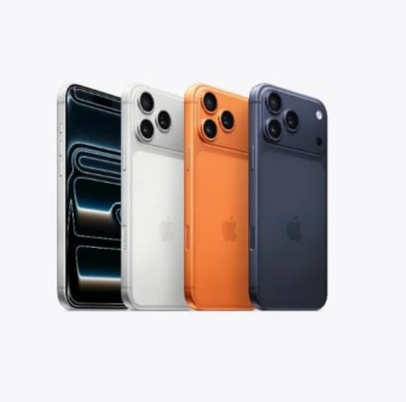 ابل ايفون17 برو ماكس  5G متعدد الالوان