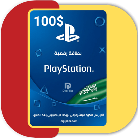 بطاقة بلايستيشن 100 دولار | المتجر السعودي