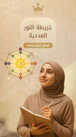 خريطه النور العددية